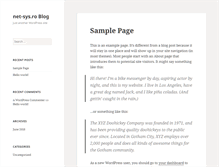 Tablet Screenshot of net-sys.ro